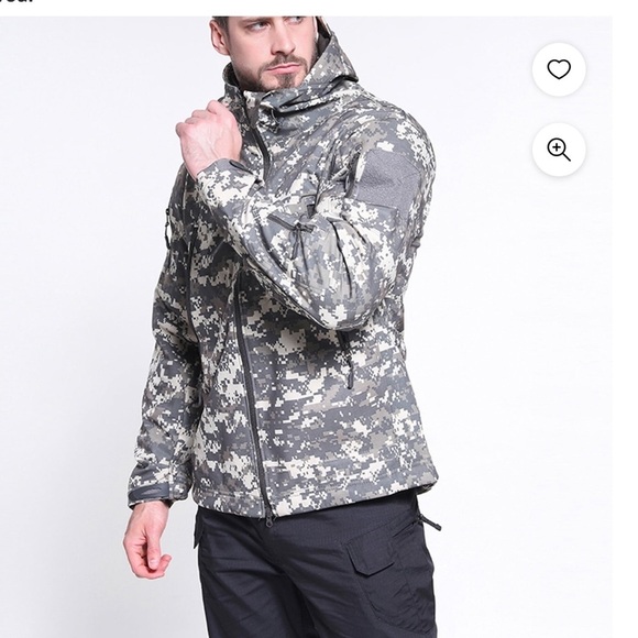 TACTICAL MILITARY ⭐️ softshell jacket - Picture 1 of 9